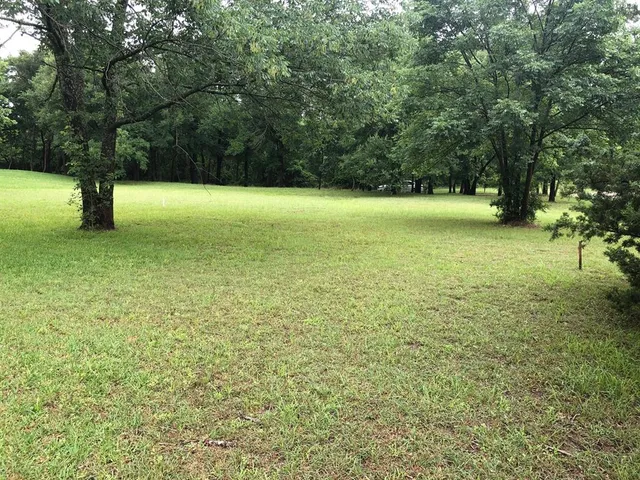 a view of an outdoor space and a yard