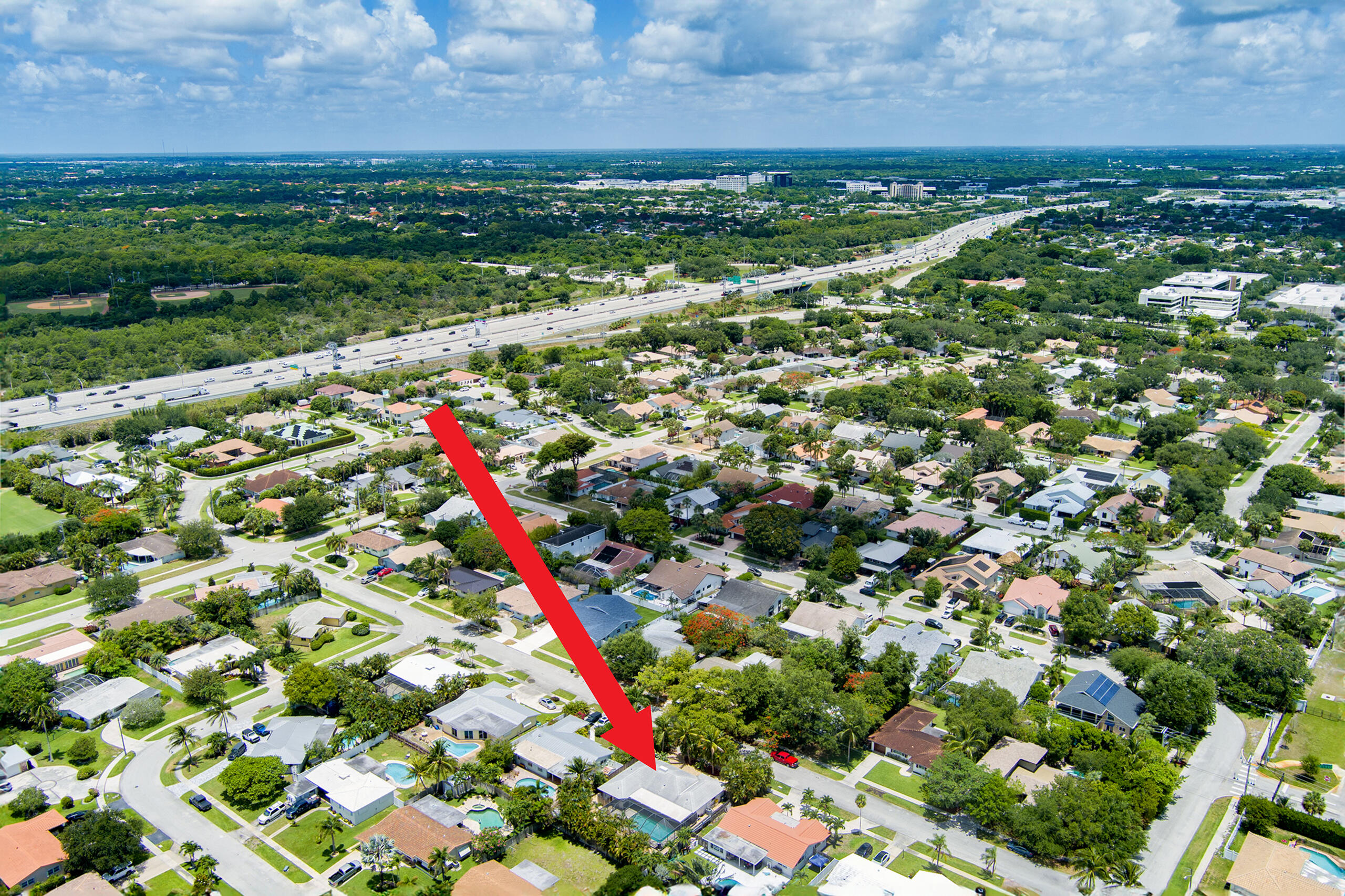 1348 Southwest 4th Street Boca Raton, FL 33486 - Photo 39 of 44 a view of a lush green field