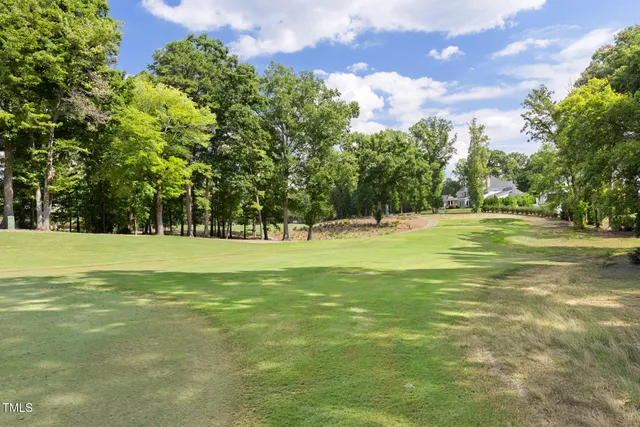 a view of a golf course
