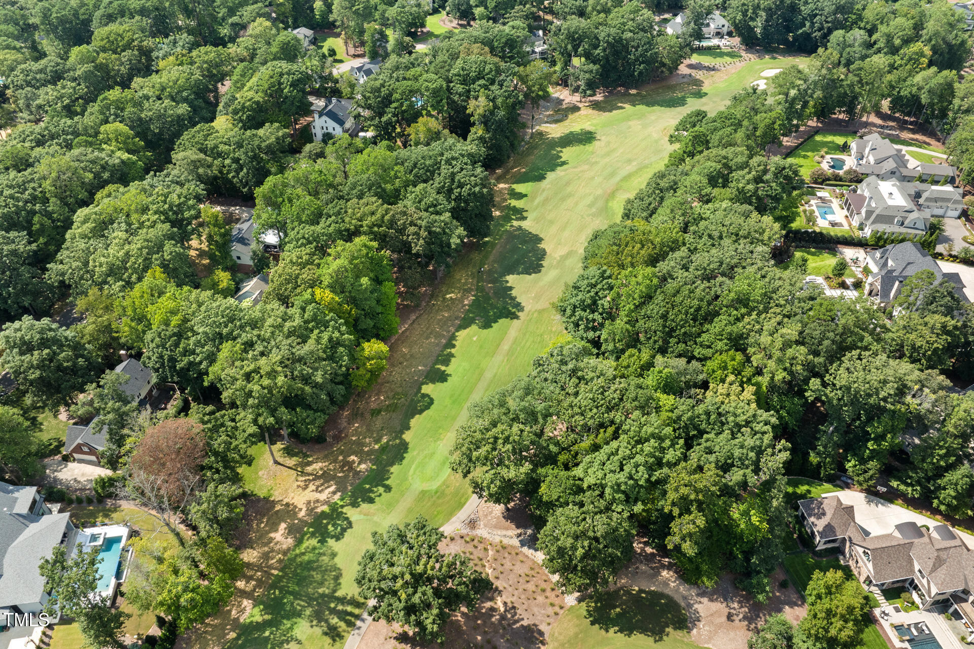 403 Rutherglen Drive Cary, NC 27511 - Photo 6 of 14 a view of a garden with a tree