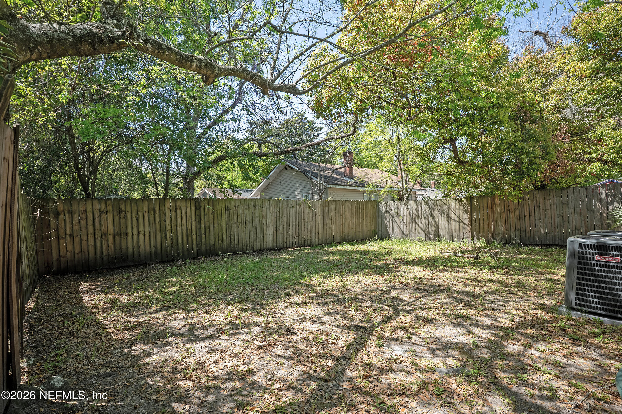 4114 Moncrief Road Jacksonville, FL 32209 - Photo 26 of 42 a backyard of a house