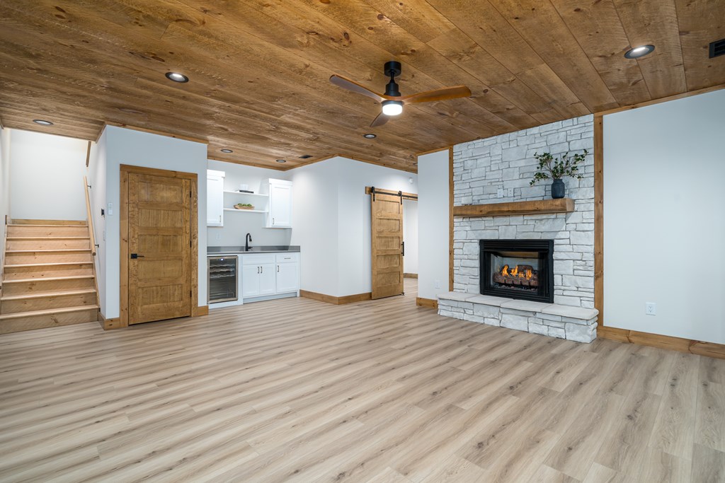 221 Goldmine Road Morganton, GA 30560 - Photo 32 of 51 a view of an empty room with a fireplace