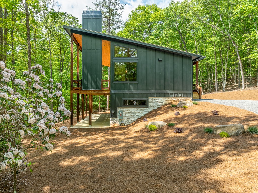 221 Goldmine Road Morganton, GA 30560 - Photo 6 of 51 a backyard of a house with table and chairs
