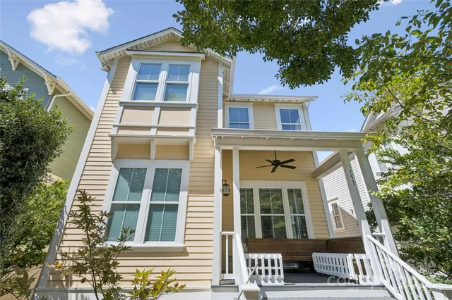 a view of a bench in the balcony