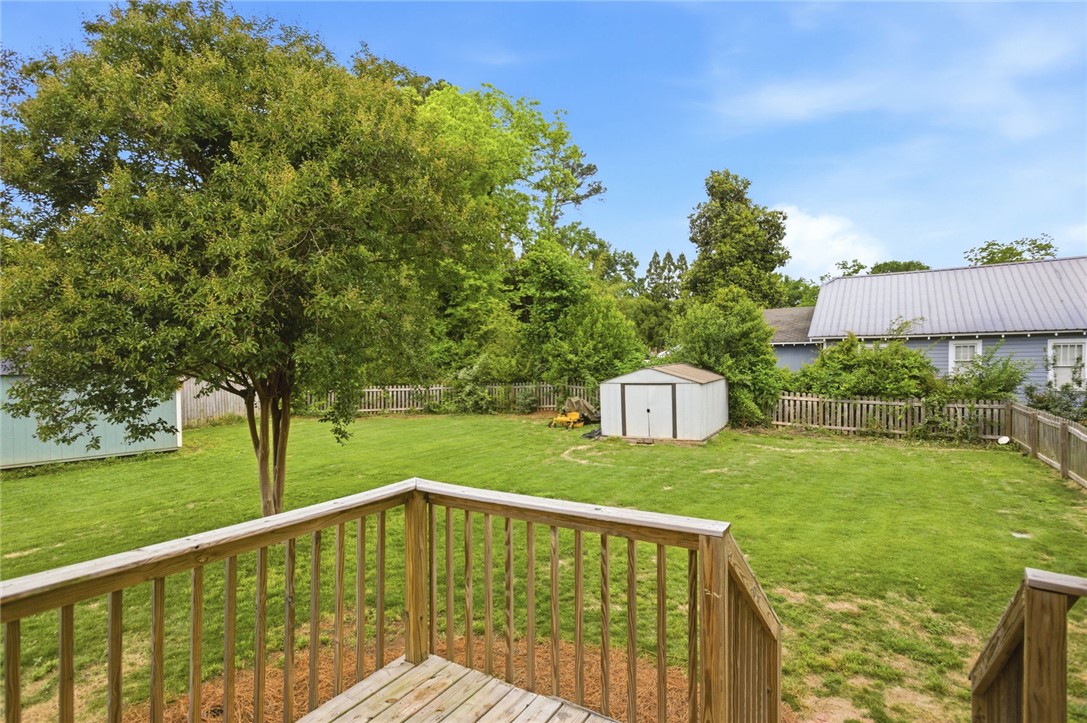 314 South Fairplay Street Seneca, SC 29678 - Photo 35 of 50 This spacious yard offers a vibrant green expanse, perfect for outdoor activities and gardening.