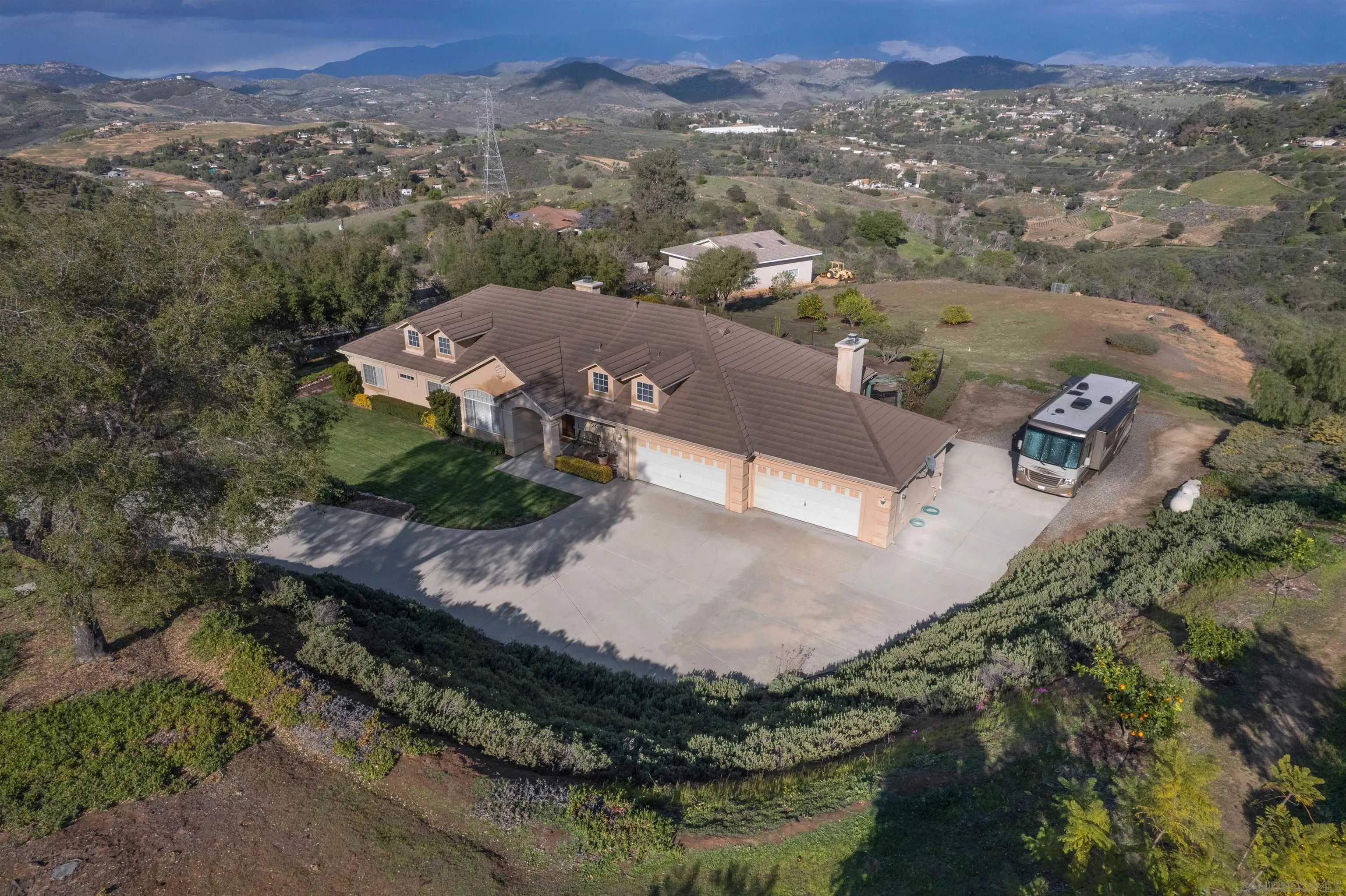 30578 Roadrunner Ridge Valley Center, CA 92082 - Photo 4 of 29 an aerial view of residential houses with outdoor space