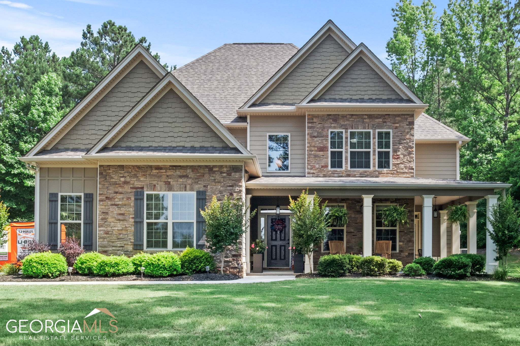 1349 Linch Road Senoia, GA 30276 - Photo 1 of 1 front view of a house with a yard