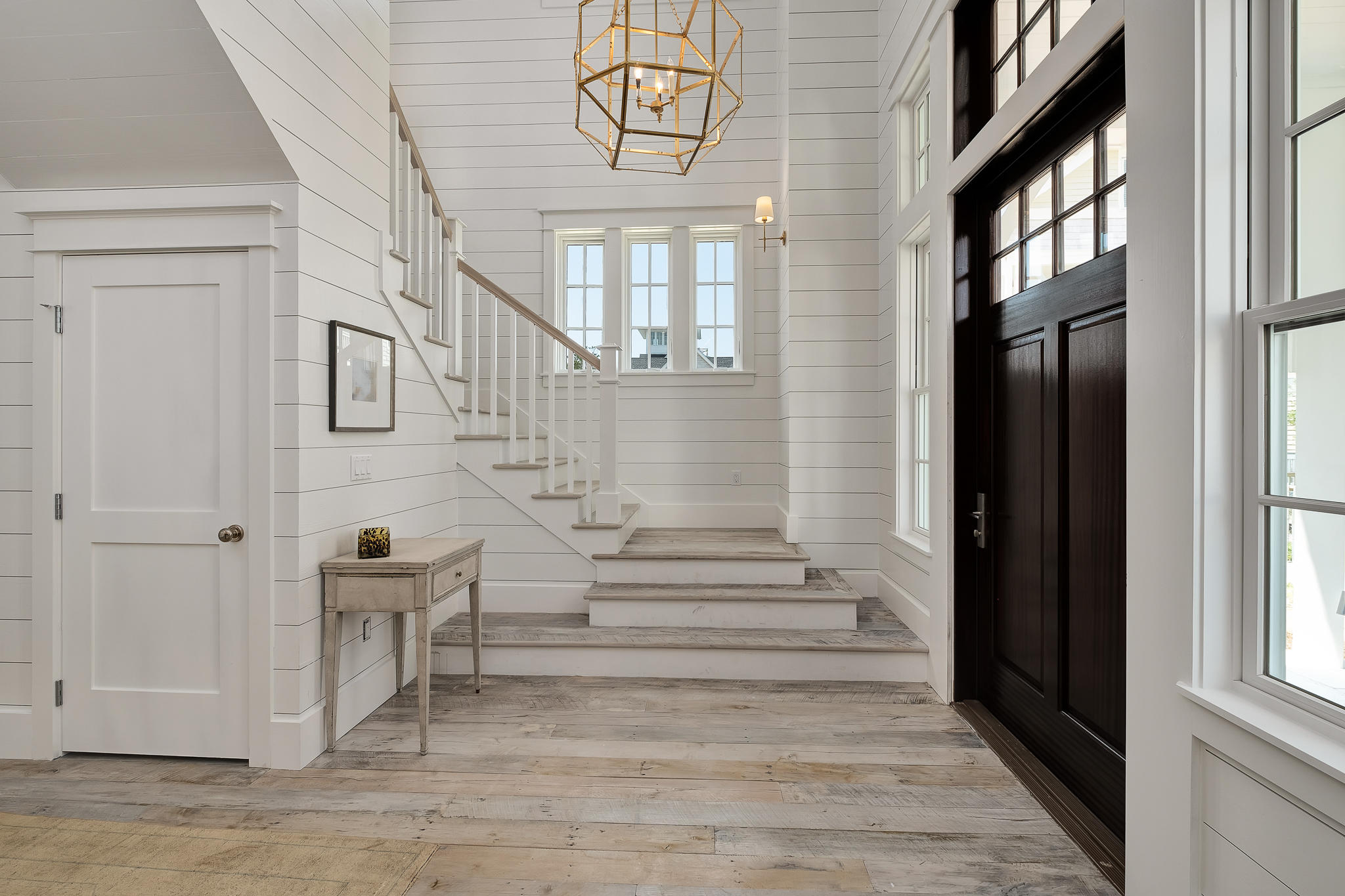 28 Rainer Ln Inlet Beach Inlet Beach, FL 32461 - Photo 13 of 39 a view of entryway and hall with wooden floor