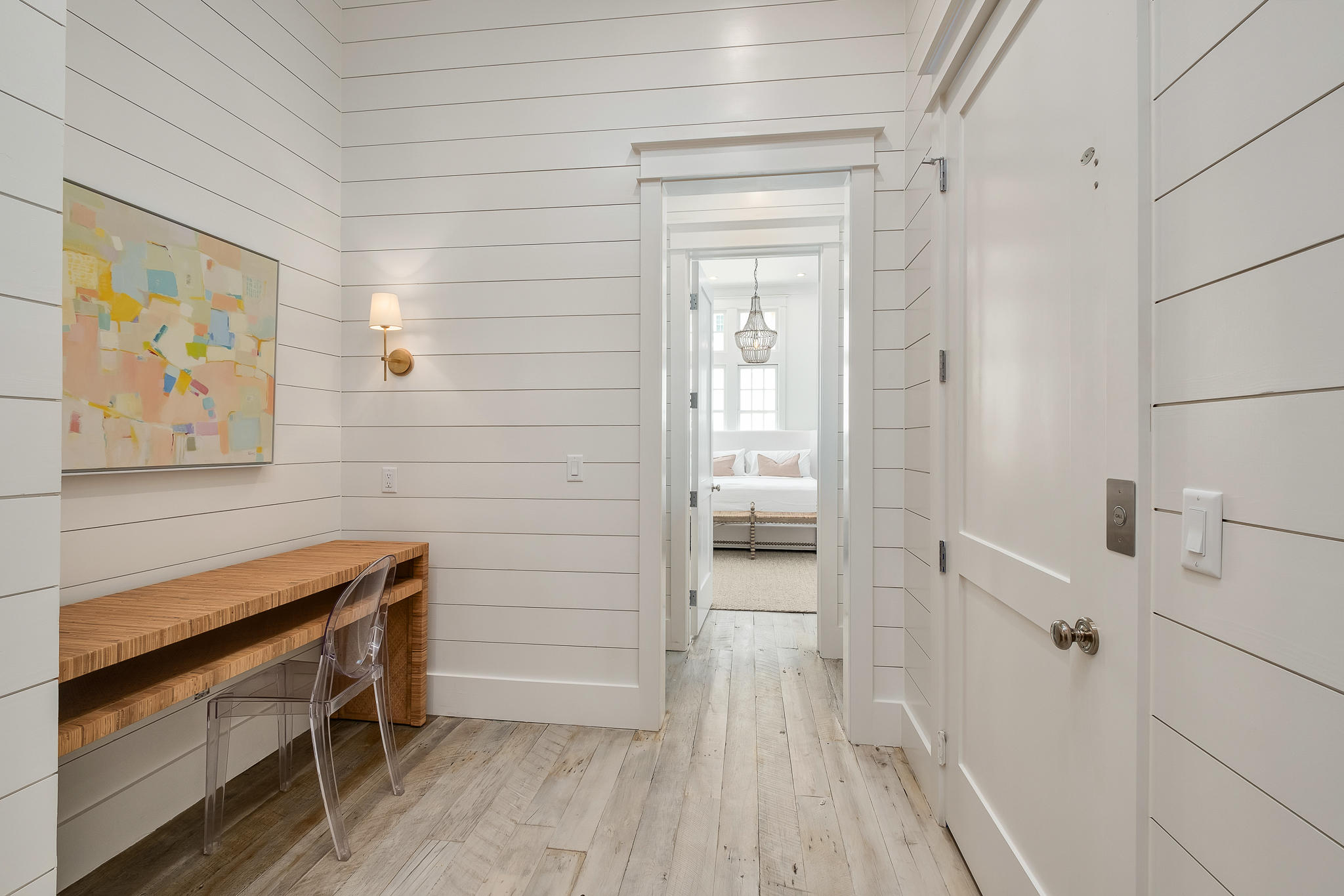 28 Rainer Ln Inlet Beach Inlet Beach, FL 32461 - Photo 14 of 39 a bathroom with a sink and a mirror