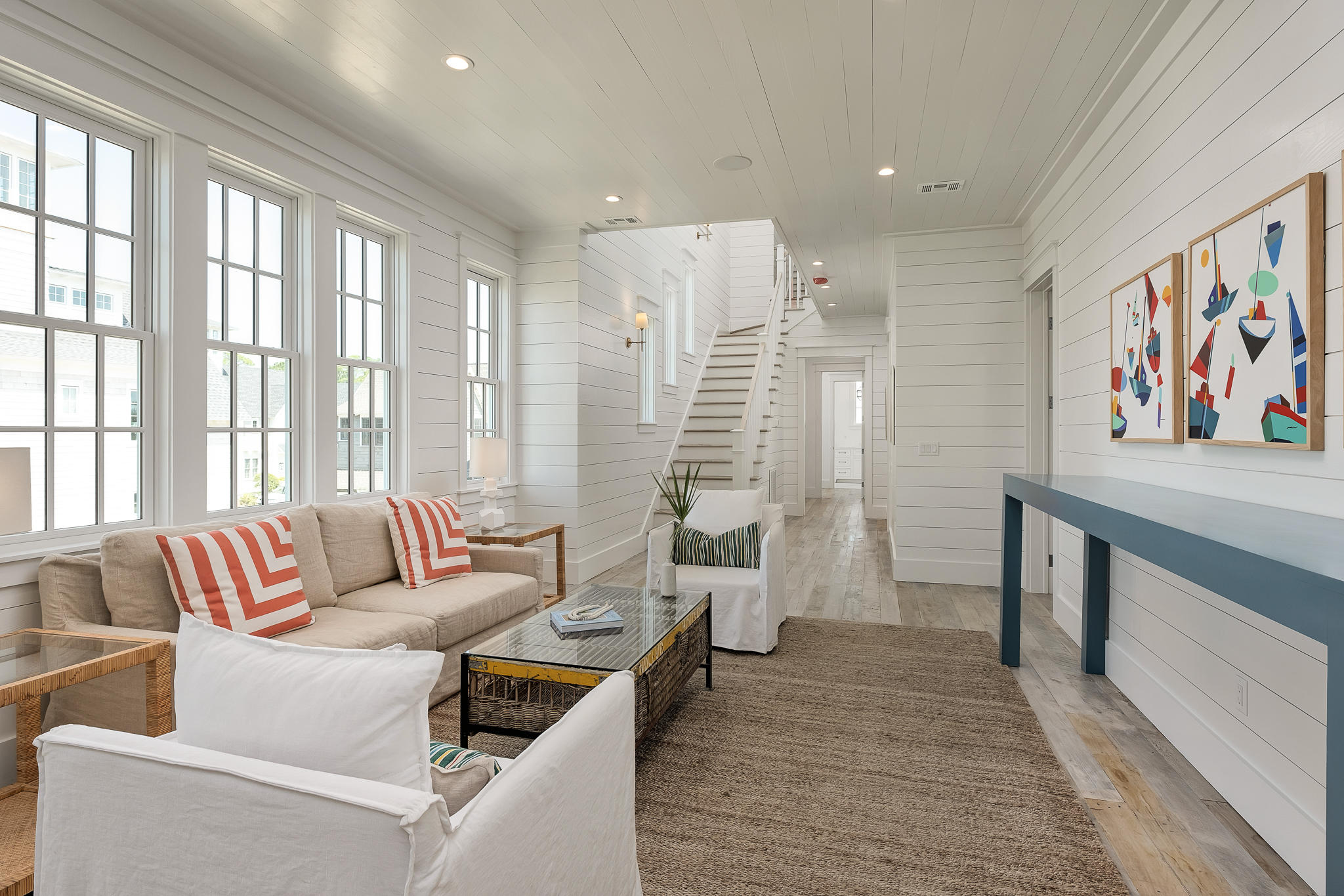 28 Rainer Ln Inlet Beach Inlet Beach, FL 32461 - Photo 21 of 39 a living room with furniture and large window