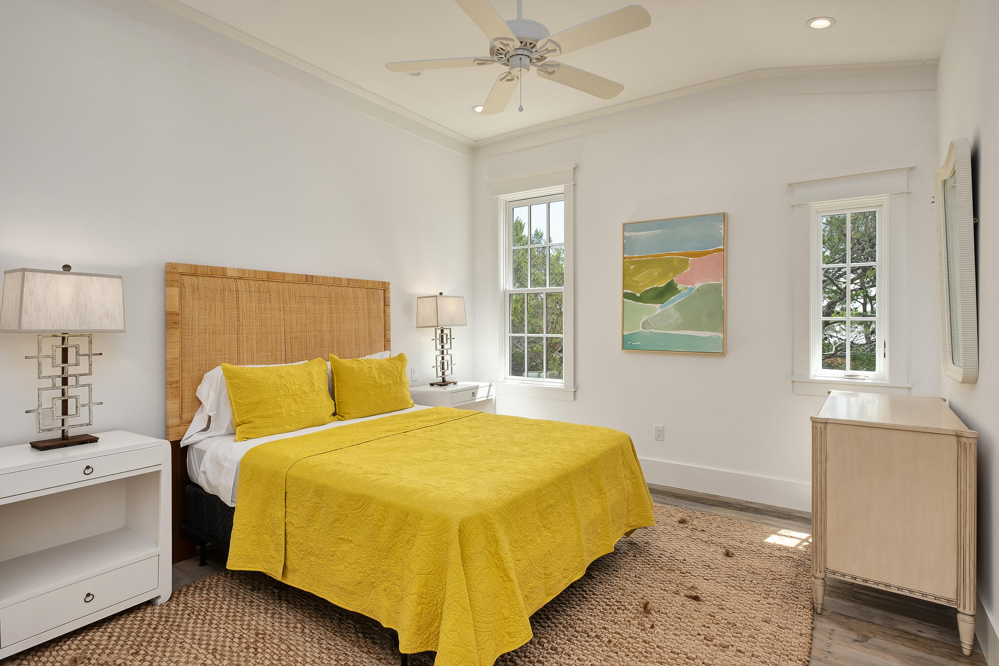 28 Rainer Ln Inlet Beach Inlet Beach, FL 32461 - Photo 23 of 39 a bedroom with a bed and a table