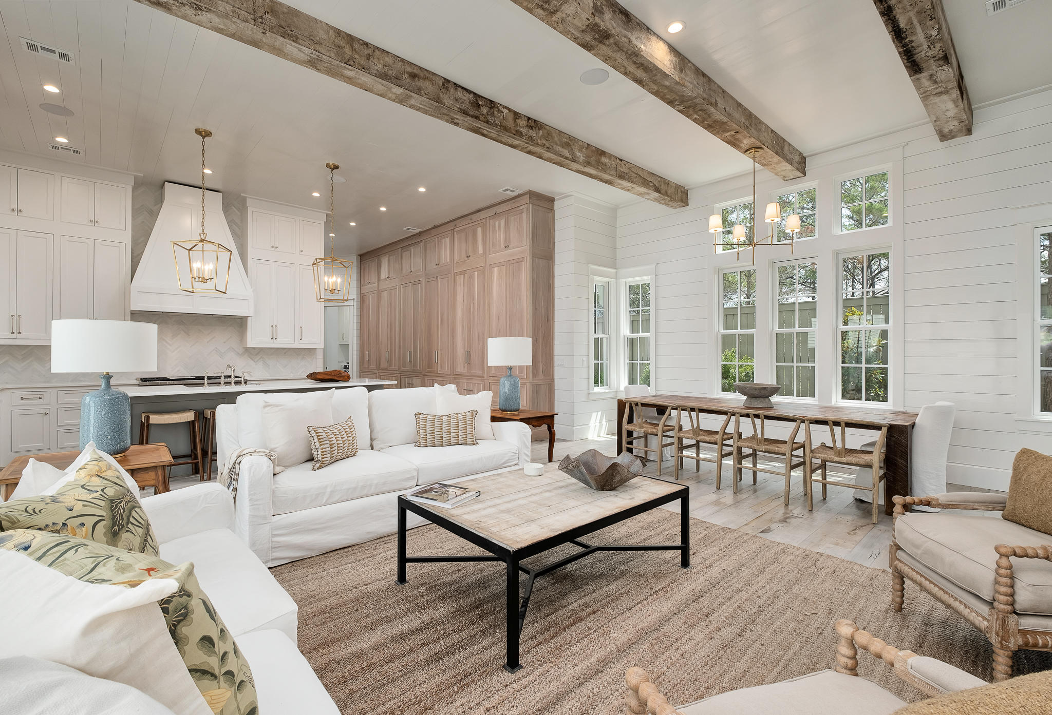 28 Rainer Ln Inlet Beach Inlet Beach, FL 32461 - Photo 3 of 39 a living room with furniture and a table