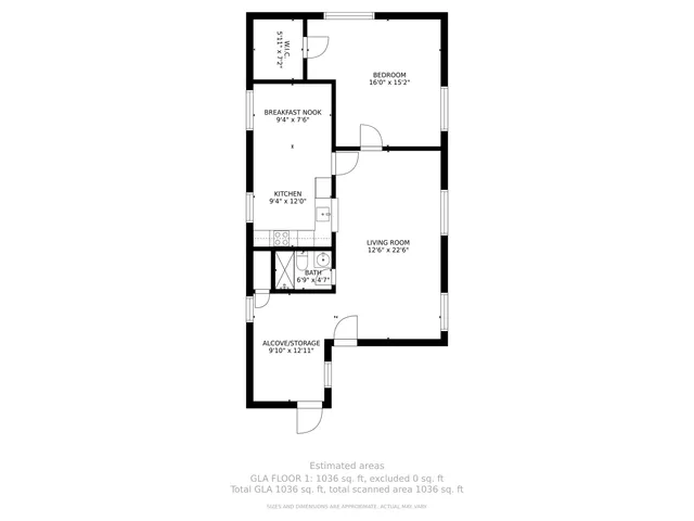 a picture of floor plan