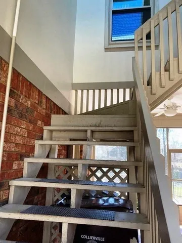 a view of front door of house with street