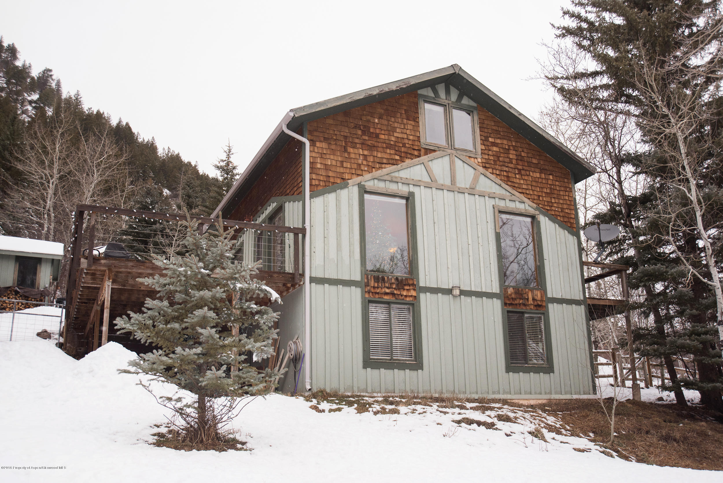 357 Elk Mountain Drive Redstone, CO 81623 - Photo 2 of 40 a front view of a house with a yard