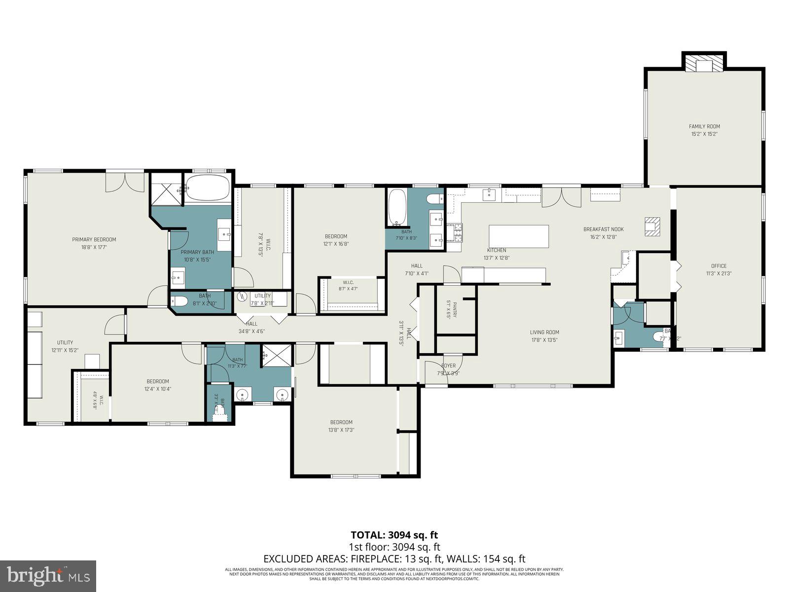 3214 Sandy Hook Road Street, MD 21154 - Photo 102 of 102 Main floor with SQFT