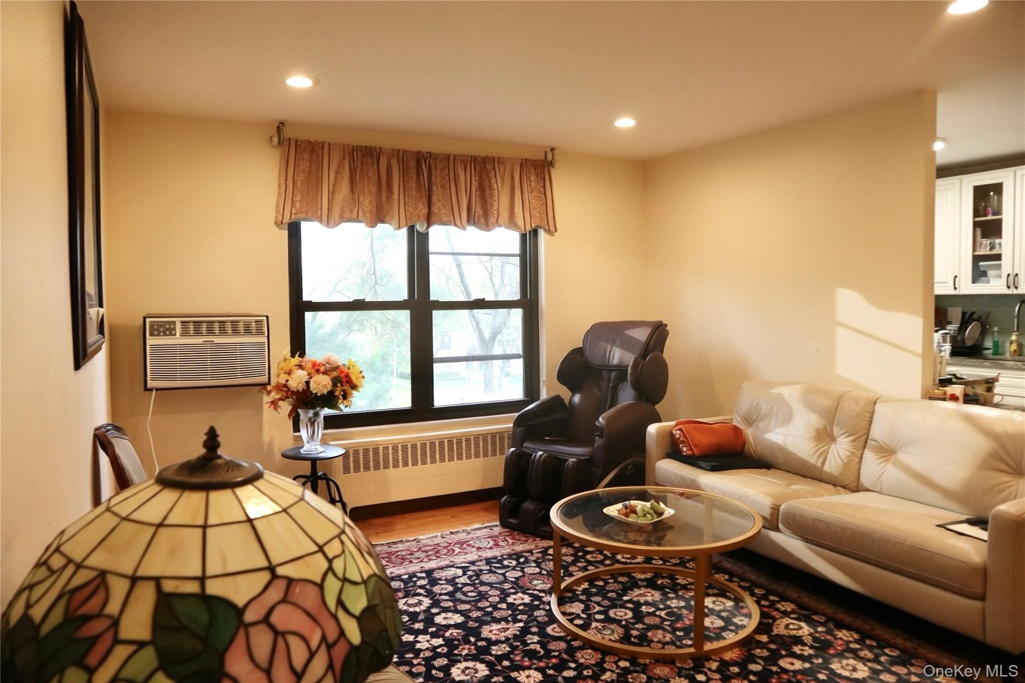 10 Terrace Circle, Unit 3B Great Neck, NY 11021 - Photo 4 of 8 a bedroom with furniture and a window