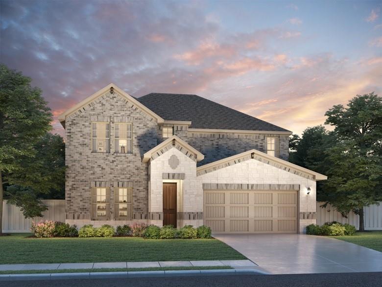 2453 Yosemite Way Corinth, TX 76210 - Photo 1 of 1 a view of a white house with large windows and a yard