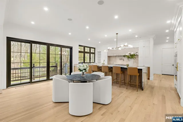 a living room with furniture fireplace and flat screen tv