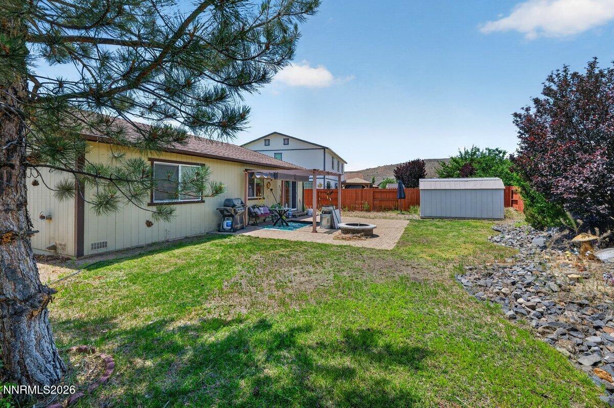 18329 Dustin Court Reno, NV 89508 - Photo 15 of 18 Backyard