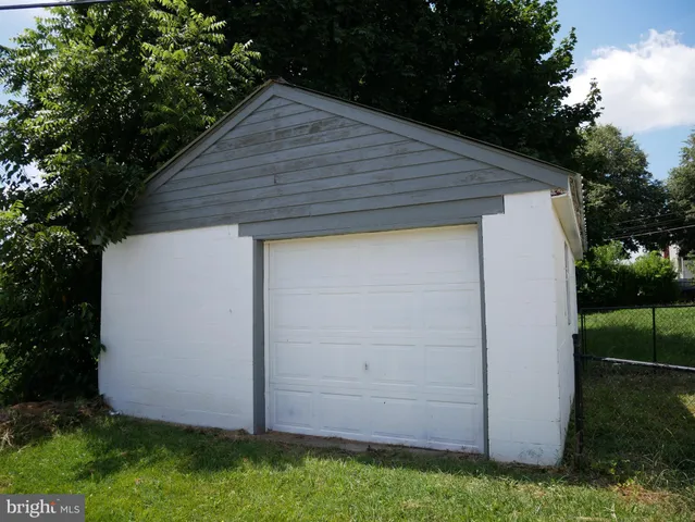 a backyard of a house