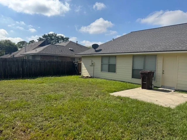 a view of an front door