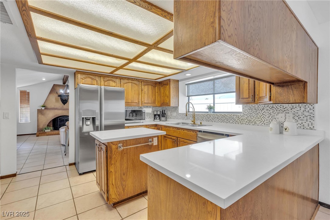 1780 Westwind Road Las Vegas, NV 89146 - Photo 33 of 61 Chefs delight gourmet kitchen w/island, quartz counter tops and custom cabinetry