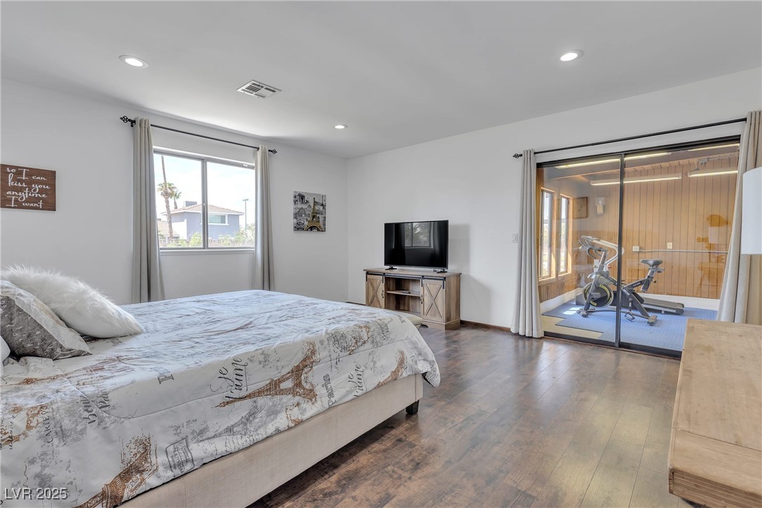 1780 Westwind Road Las Vegas, NV 89146 - Photo 53 of 61 Primary Bedroom connects to workout room and offers exterior access