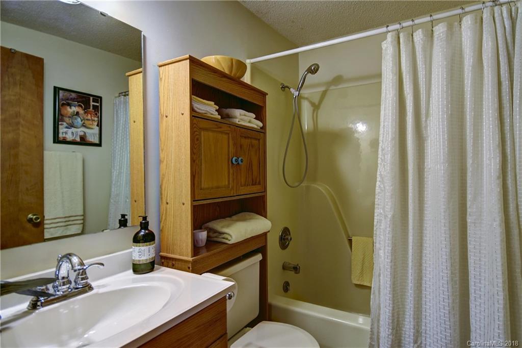263 Laurel Branch Road Maggie Valley, NC 28751 - Photo 20 of 32 a bathroom with a sink mirror toilet and shower