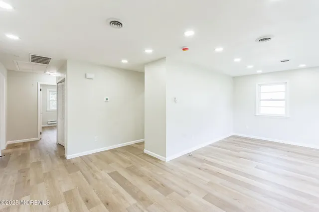 a view of livingroom with natural light