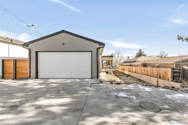 a view of a house with a outdoor space