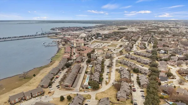 a view of city and ocean