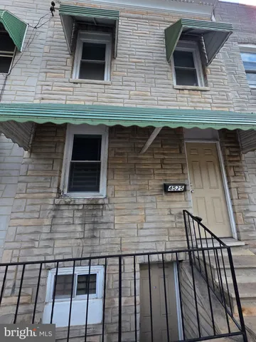 a view of front door of house