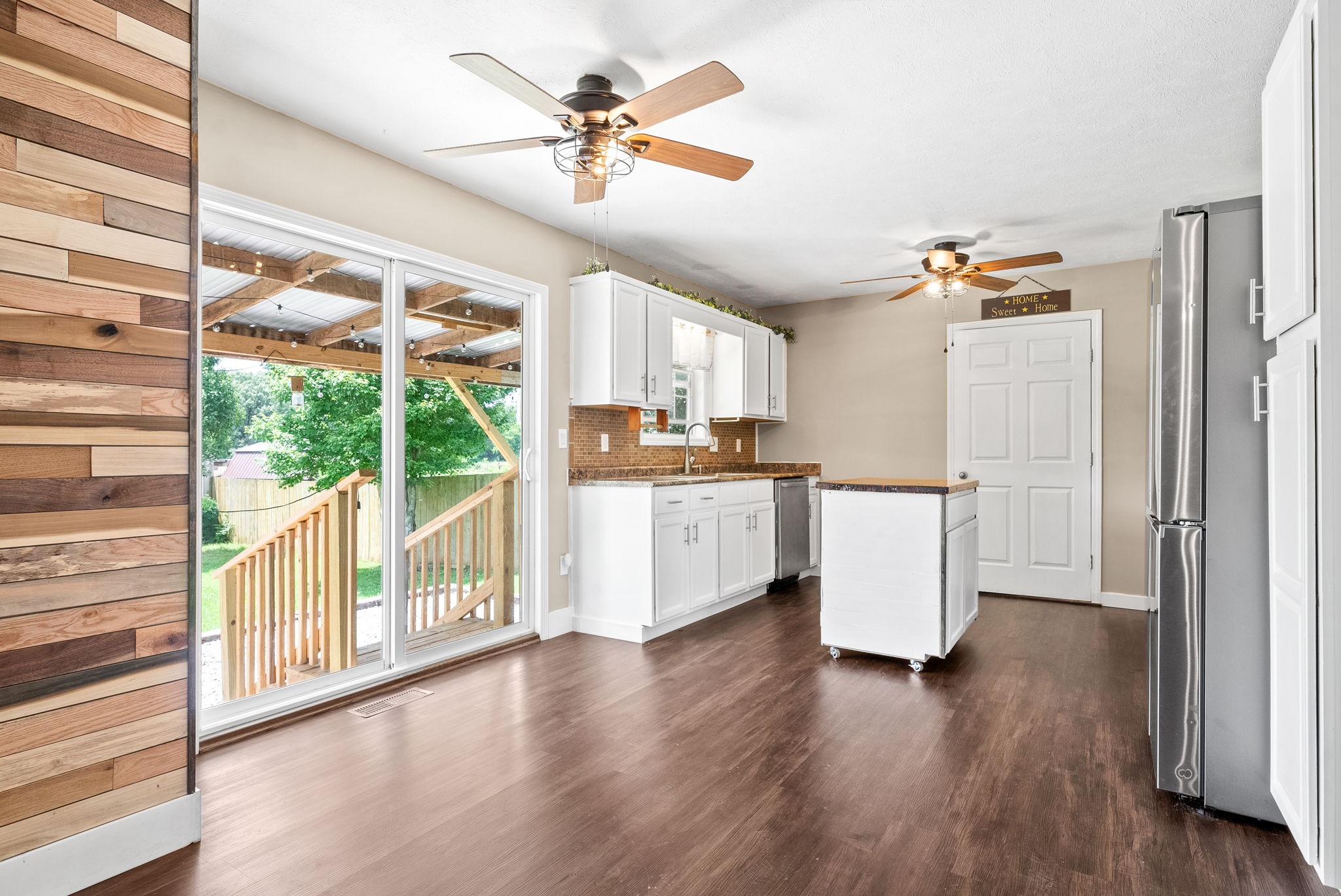 10383 Bell Station Road Oak Grove, KY 42262 - Photo 14 of 33 a view of a kitchen with a sink and a window