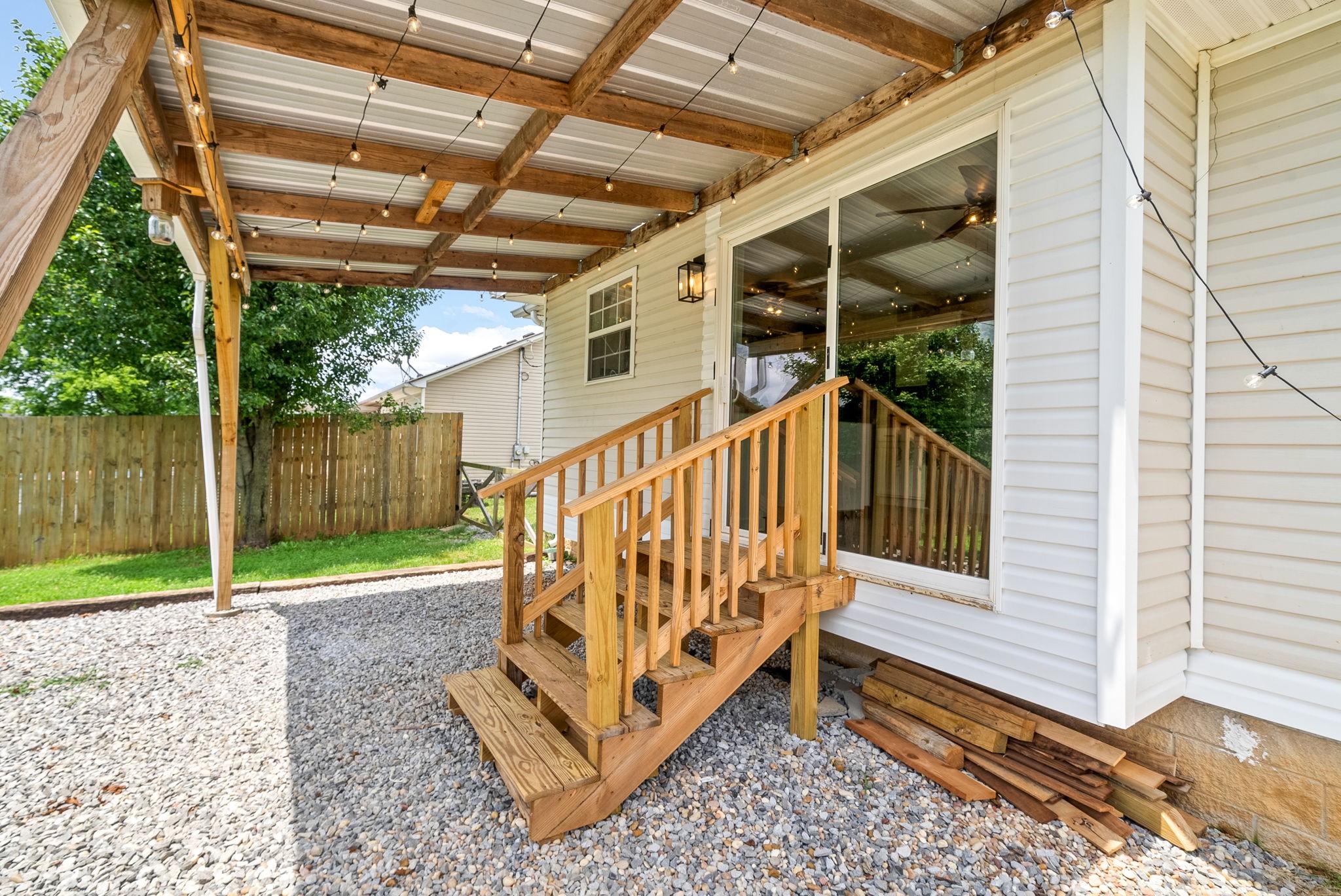 10383 Bell Station Road Oak Grove, KY 42262 - Photo 27 of 33 a view of stairs with wooden stairs