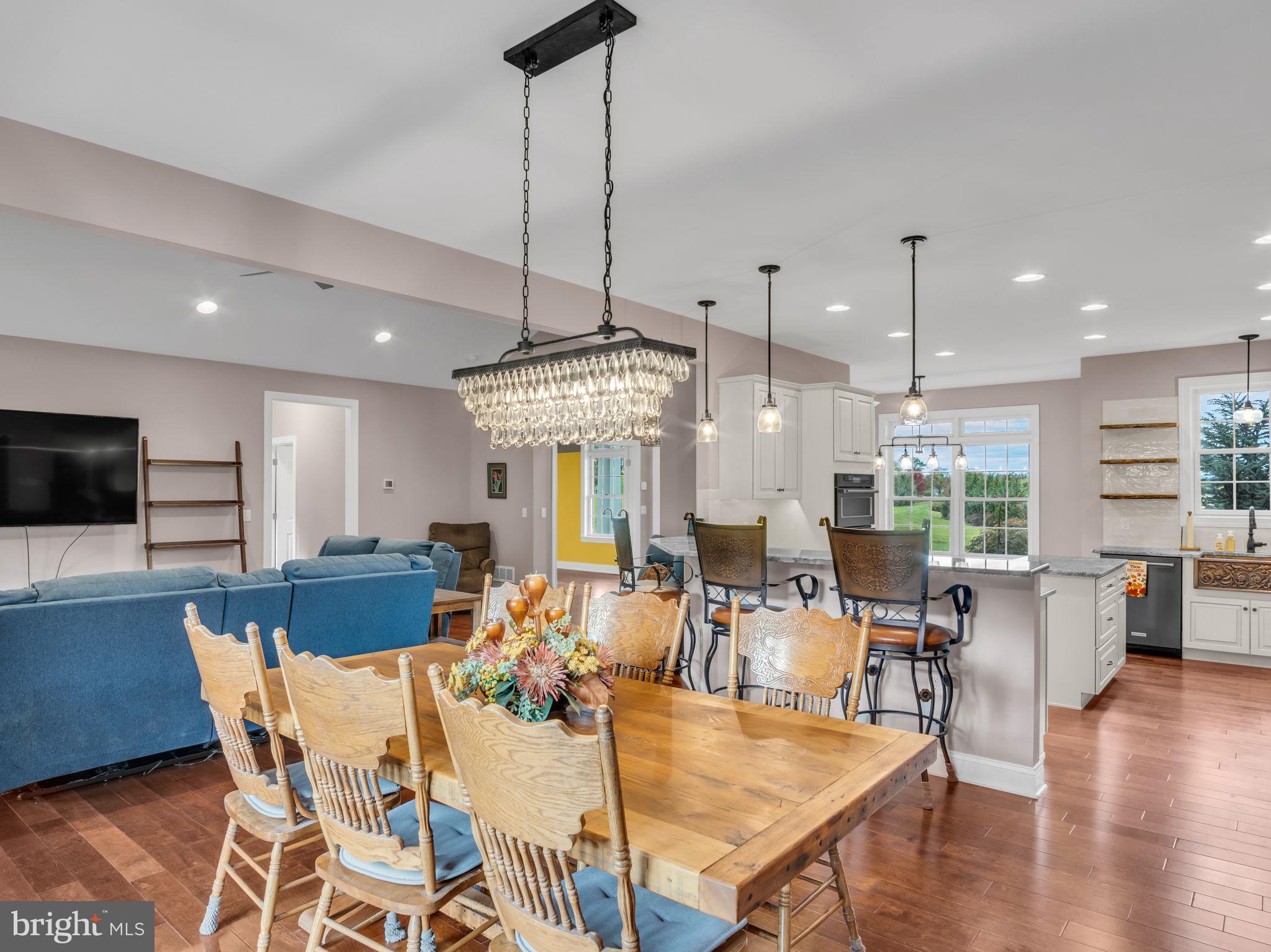 984 Pine Road Carlisle, PA 17015 - Photo 15 of 70 a view of a dining room with furniture window and wooden floor