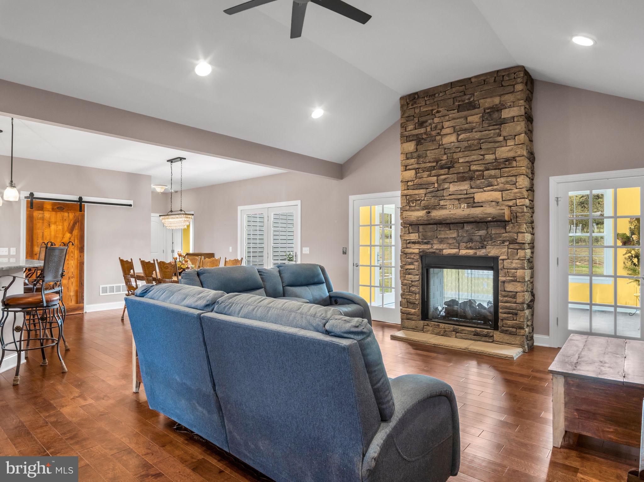 984 Pine Road Carlisle, PA 17015 - Photo 17 of 70 a living room with furniture and a fireplace