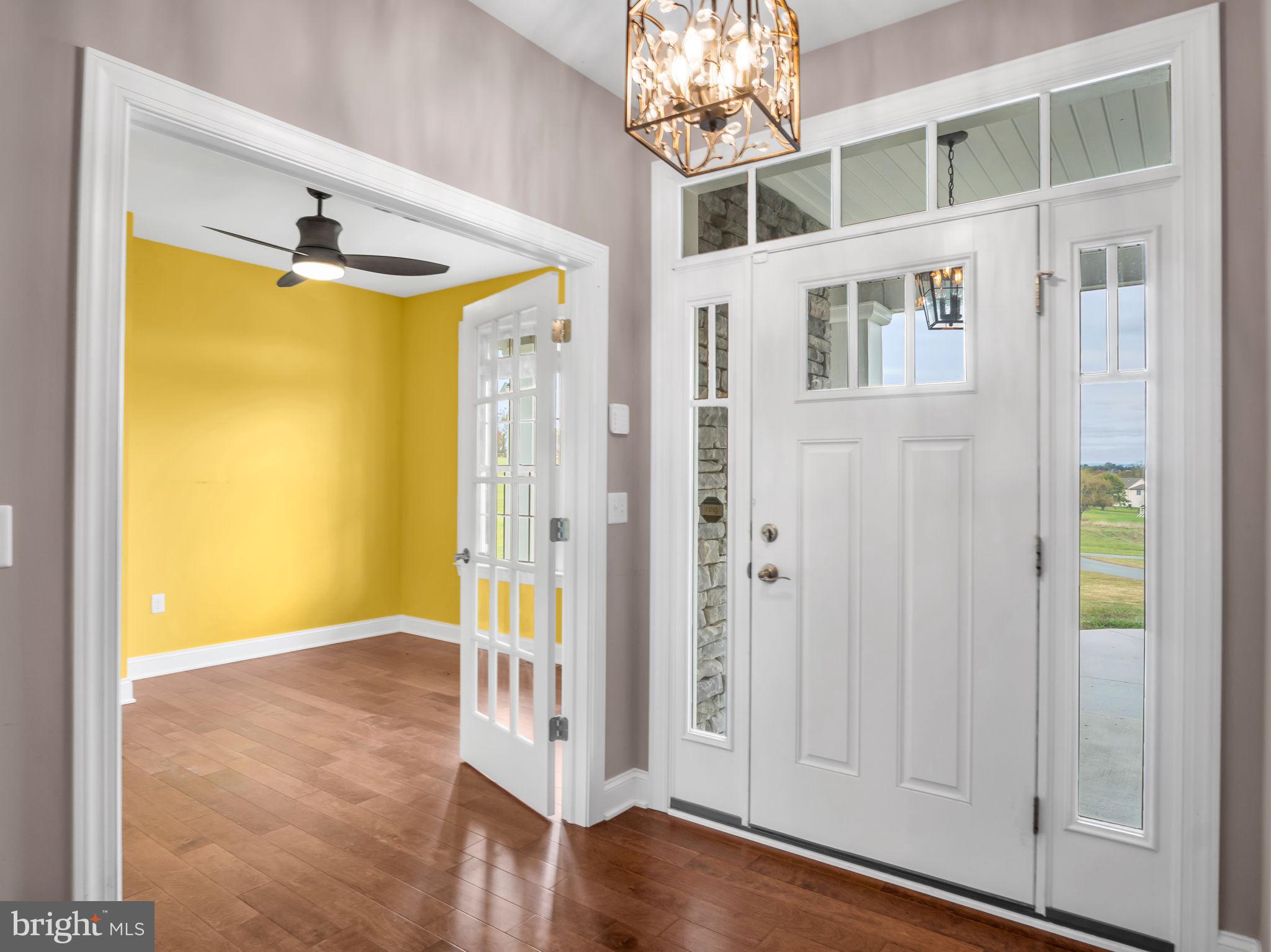 984 Pine Road Carlisle, PA 17015 - Photo 21 of 70 a view of a hallway with a door and wooden floor