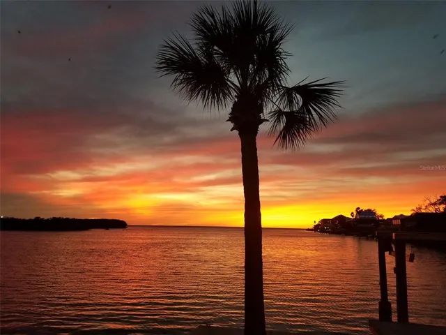 a view of outside area with ocean view