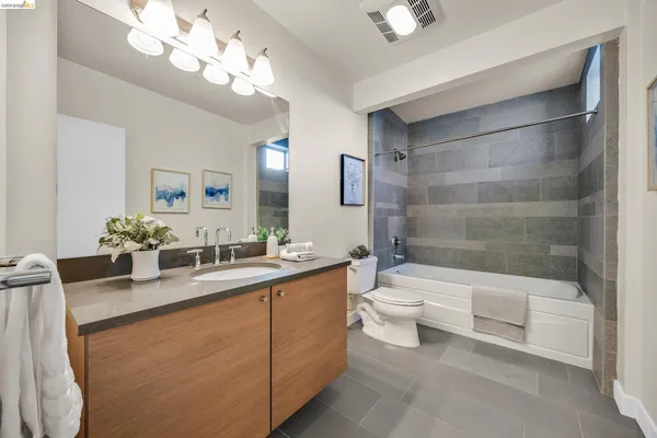a bathroom with a toilet a sink and a bathtub