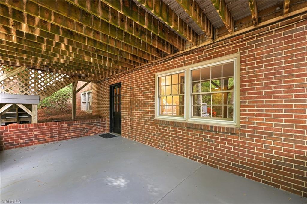 2956 Good Hope Road Winston-Salem, NC 27106 - Photo 27 of 33 Patio under deck accessed from lower level den