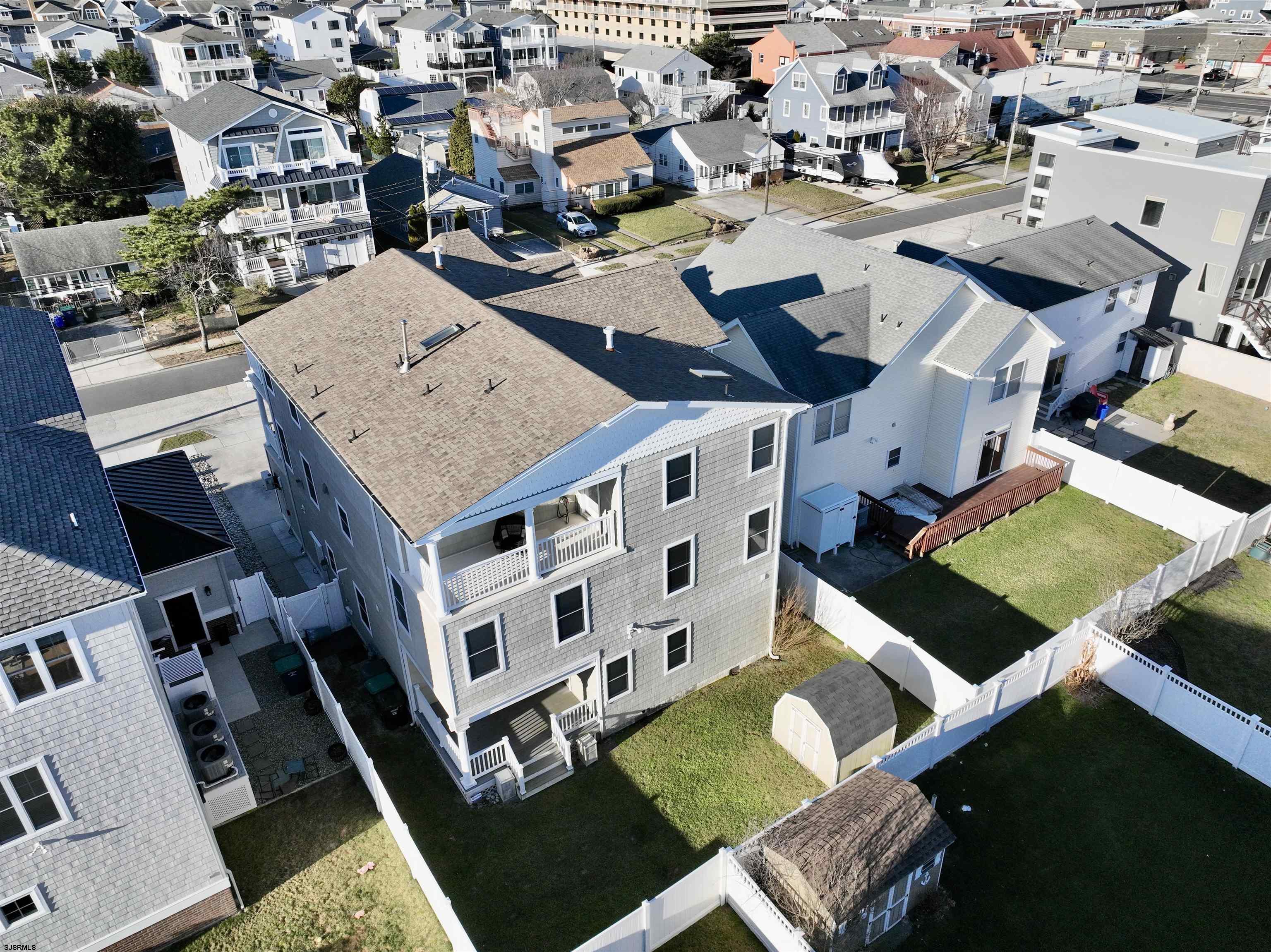 339 South 13th Street Brigantine, NJ 08203 - Photo 56 of 57 an aerial view of a house with pool patio and outdoor seating