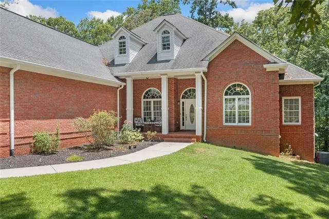 a view of outdoor space and deck