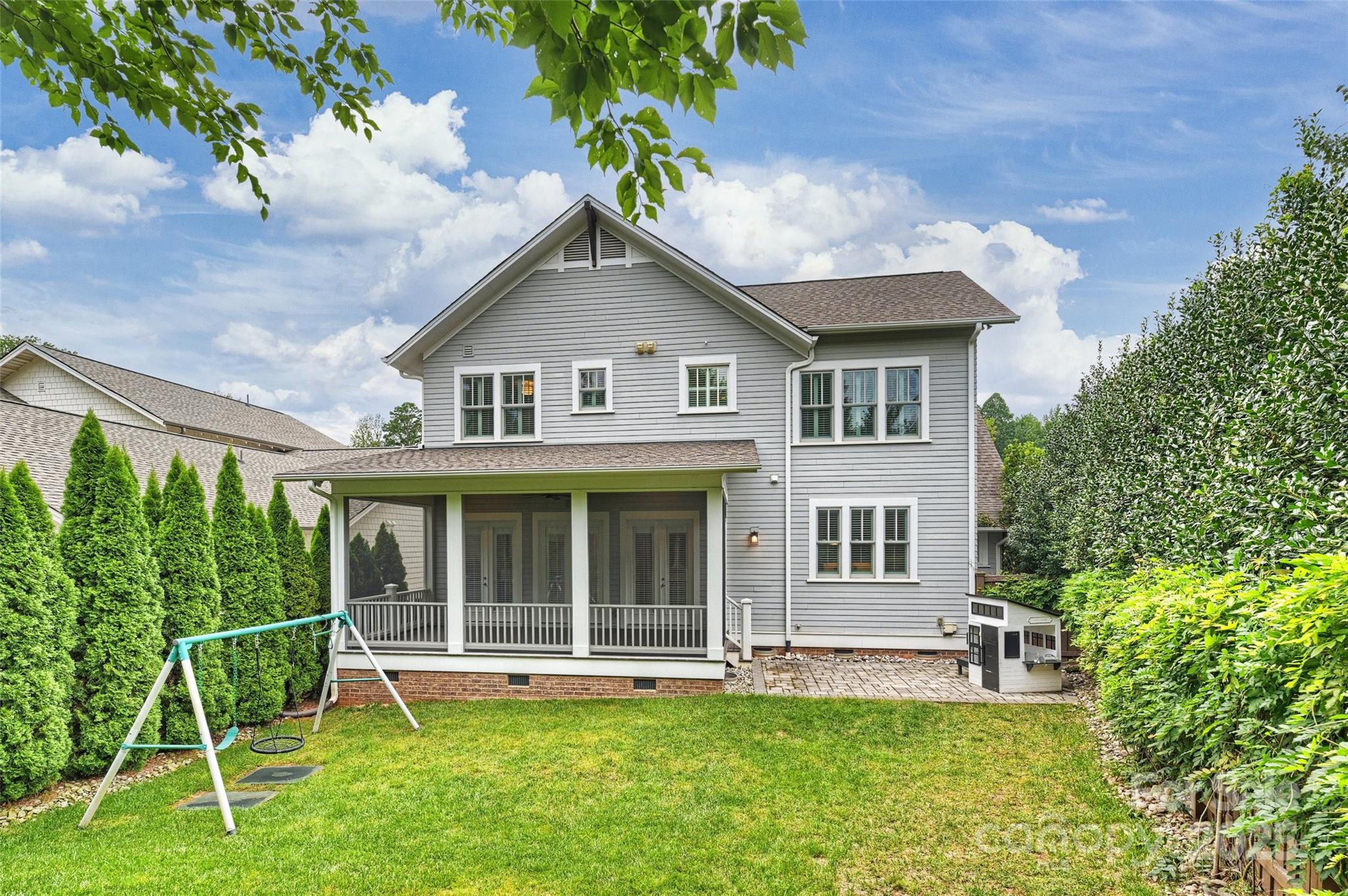 1550 Matthew McClure Circle Davidson, NC 28036 - Photo 33 of 38 a house view with a garden space