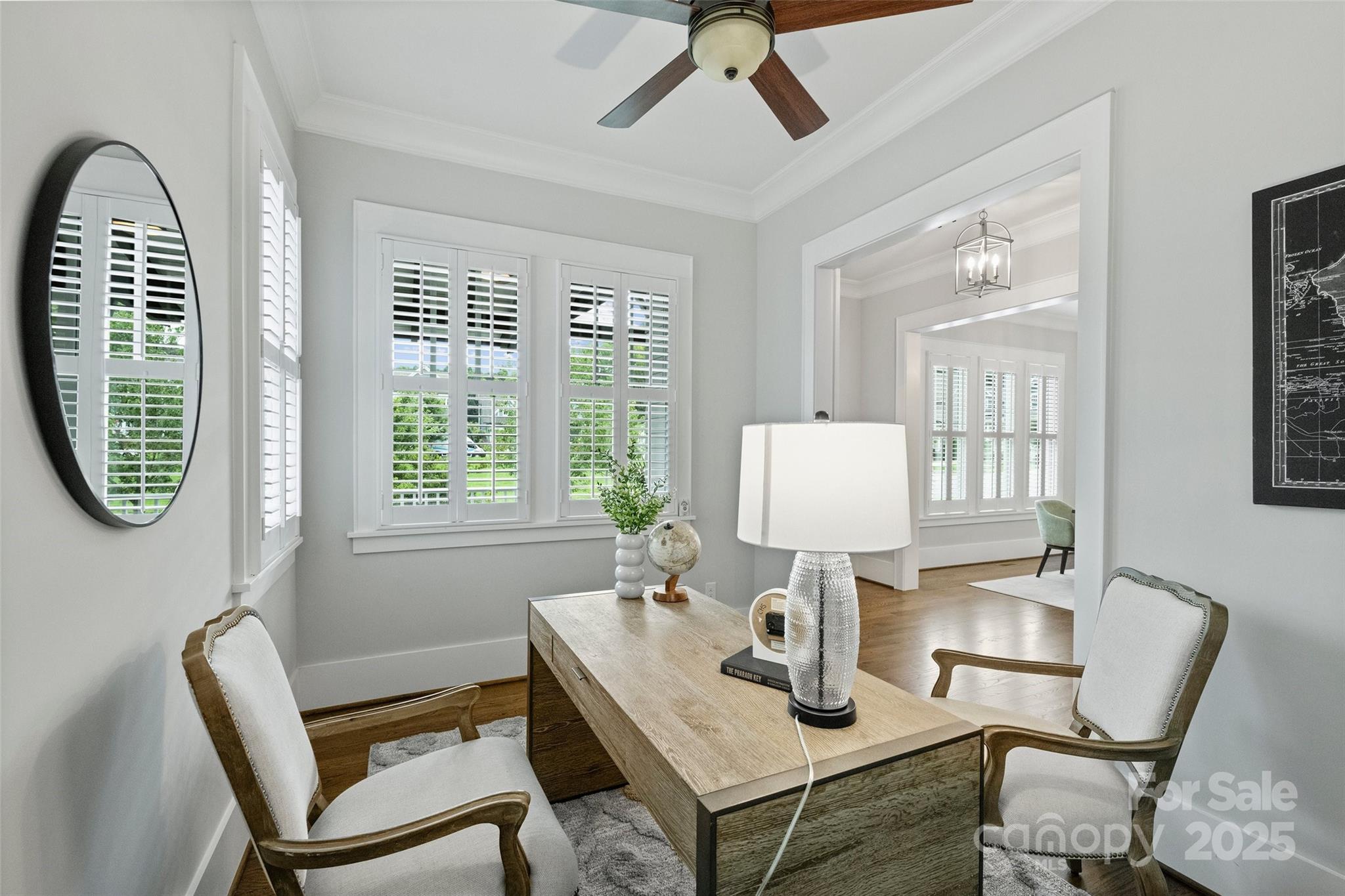 1550 Matthew McClure Circle Davidson, NC 28036 - Photo 8 of 38 a view of a workspace with furniture and a window