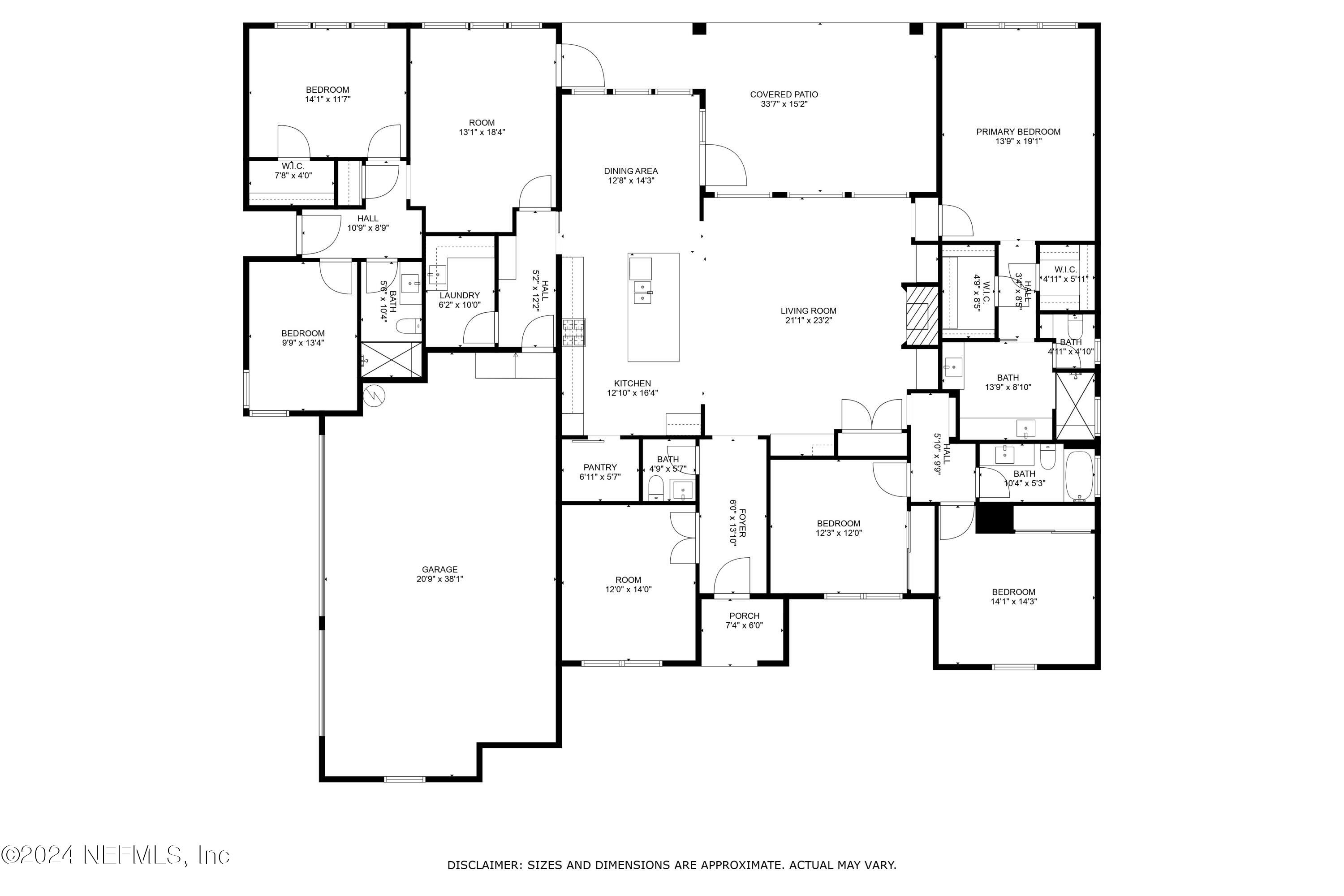 9539 Waterford Road Jacksonville, FL 32257 - Photo 46 of 46 FLOOR PLAN