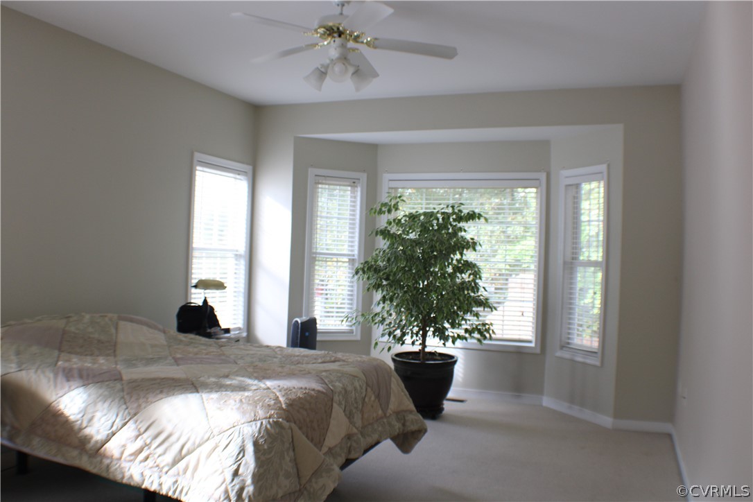 8530 Easton Ridge Place Chesterfield, VA 23832 - Photo 11 of 36 Beautiful light,bright primary bedroom w/ bay wind