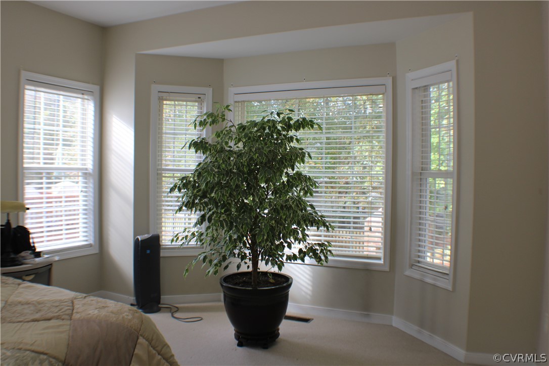 8530 Easton Ridge Place Chesterfield, VA 23832 - Photo 12 of 36 Beautiful light,bright primary bedroom w/ bay wind
