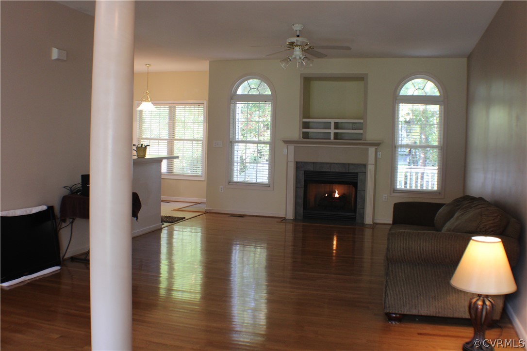 8530 Easton Ridge Place Chesterfield, VA 23832 - Photo 35 of 36 Gorgeous Great Room! OPEN FLOOR PLAN w/ hardwood f