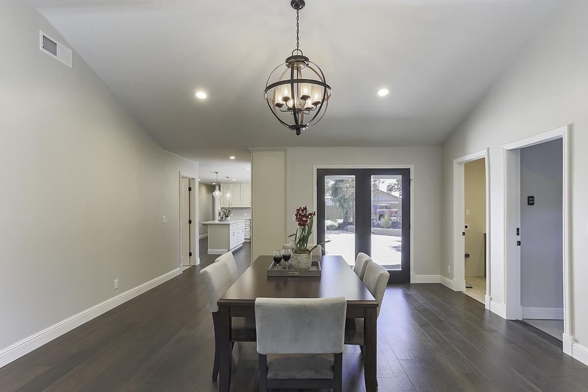 1 Little Creek Road Soquel, CA 95073 - Photo 8 of 21 a view of a dining room with furniture window and wooden floor